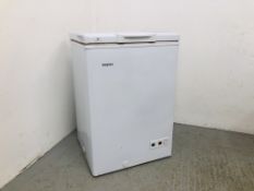 A HAIER COMPACT CHEST FREEZER - W 57CM.