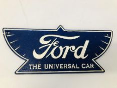 (R) OLD CAST FORD PLAQUE
