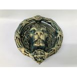 (R) LION HEAD DOOR KNOCKER