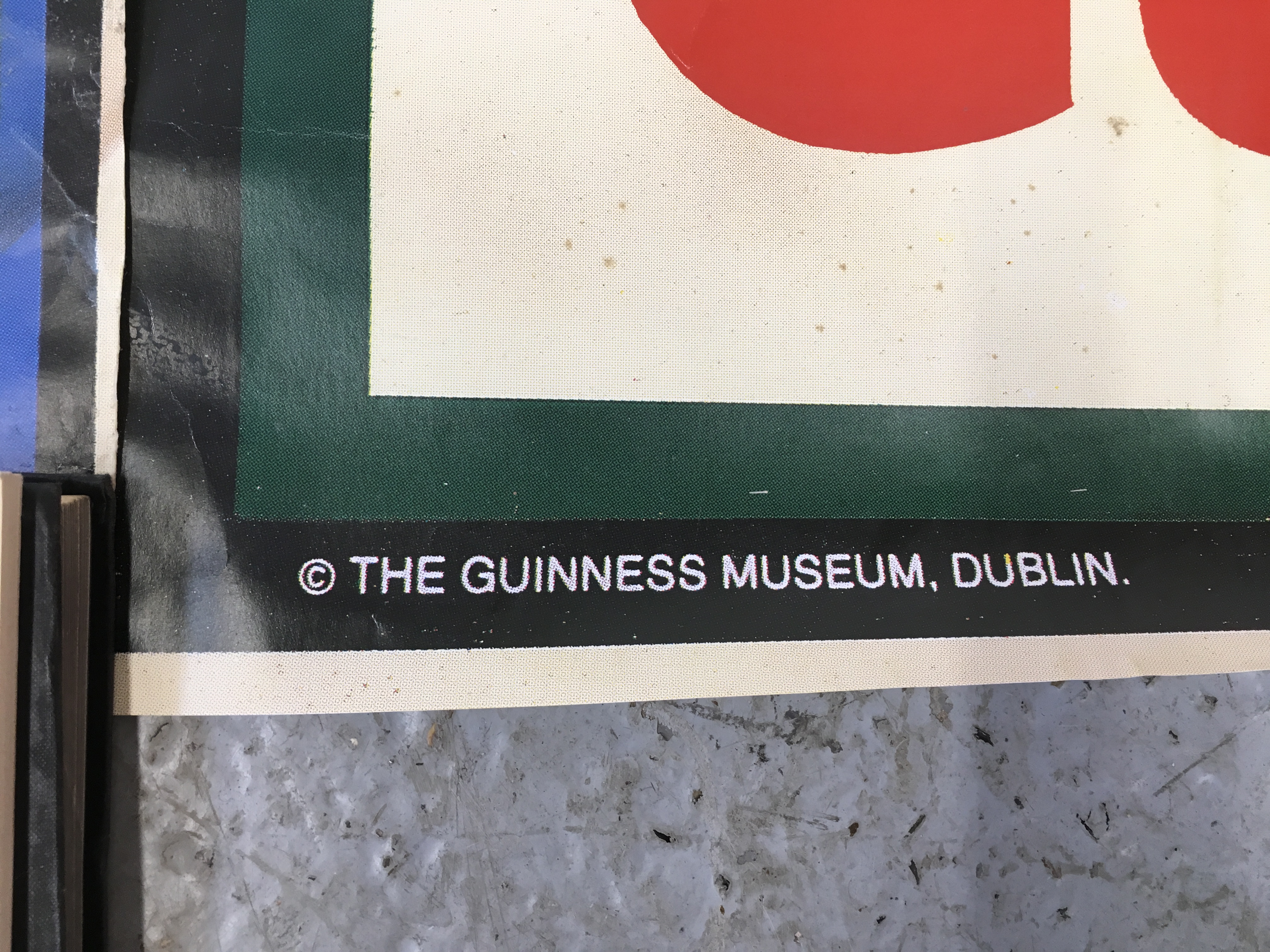 2 VINTAGE GUINNESS POSTERS - H 152CM X W 101CM - Image 5 of 9