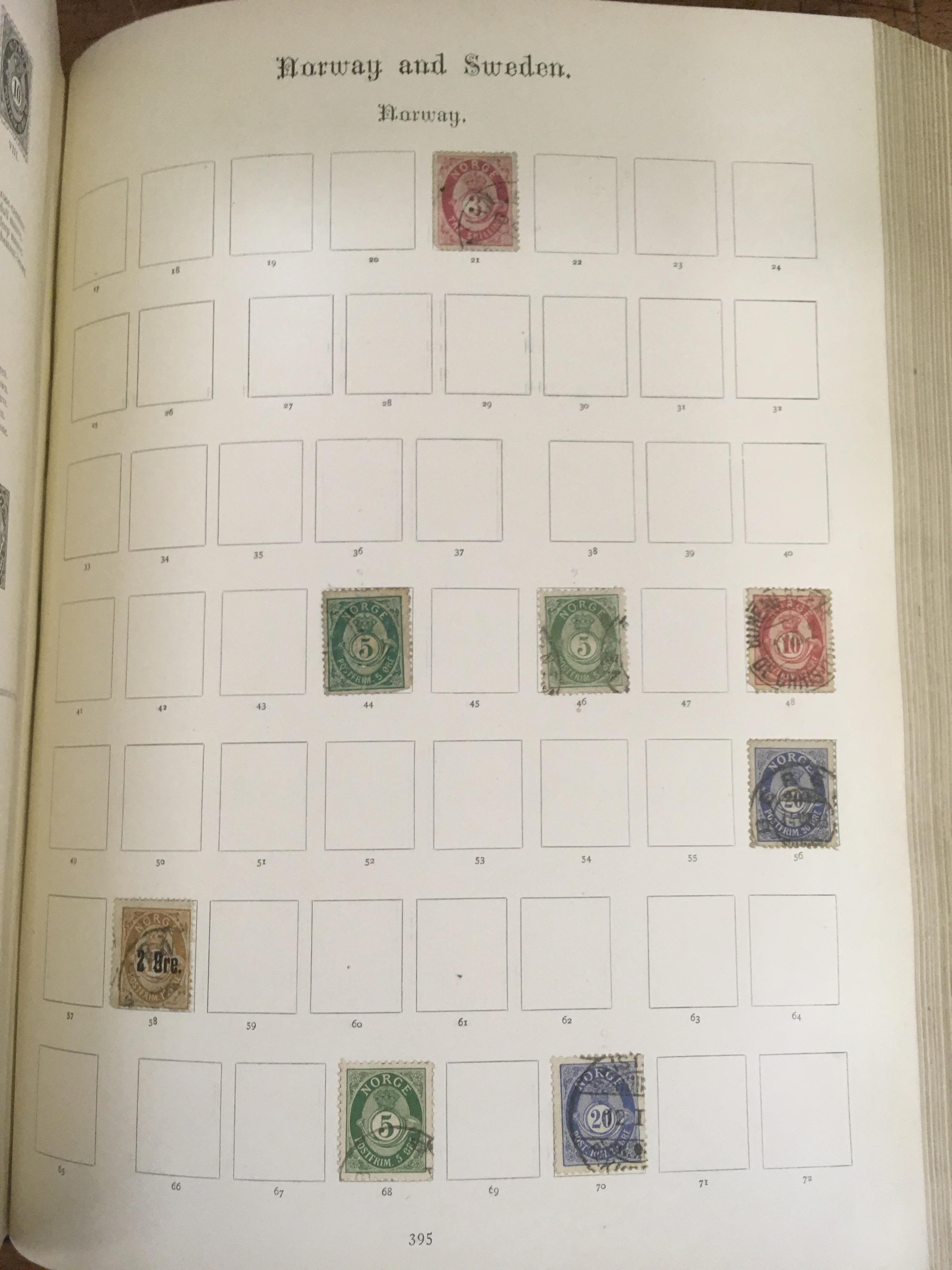 BOX OF STAMP COLLECTIONS IN TWELVE ALBUMS, APPROVAL BOOKS ETC. - Image 8 of 8