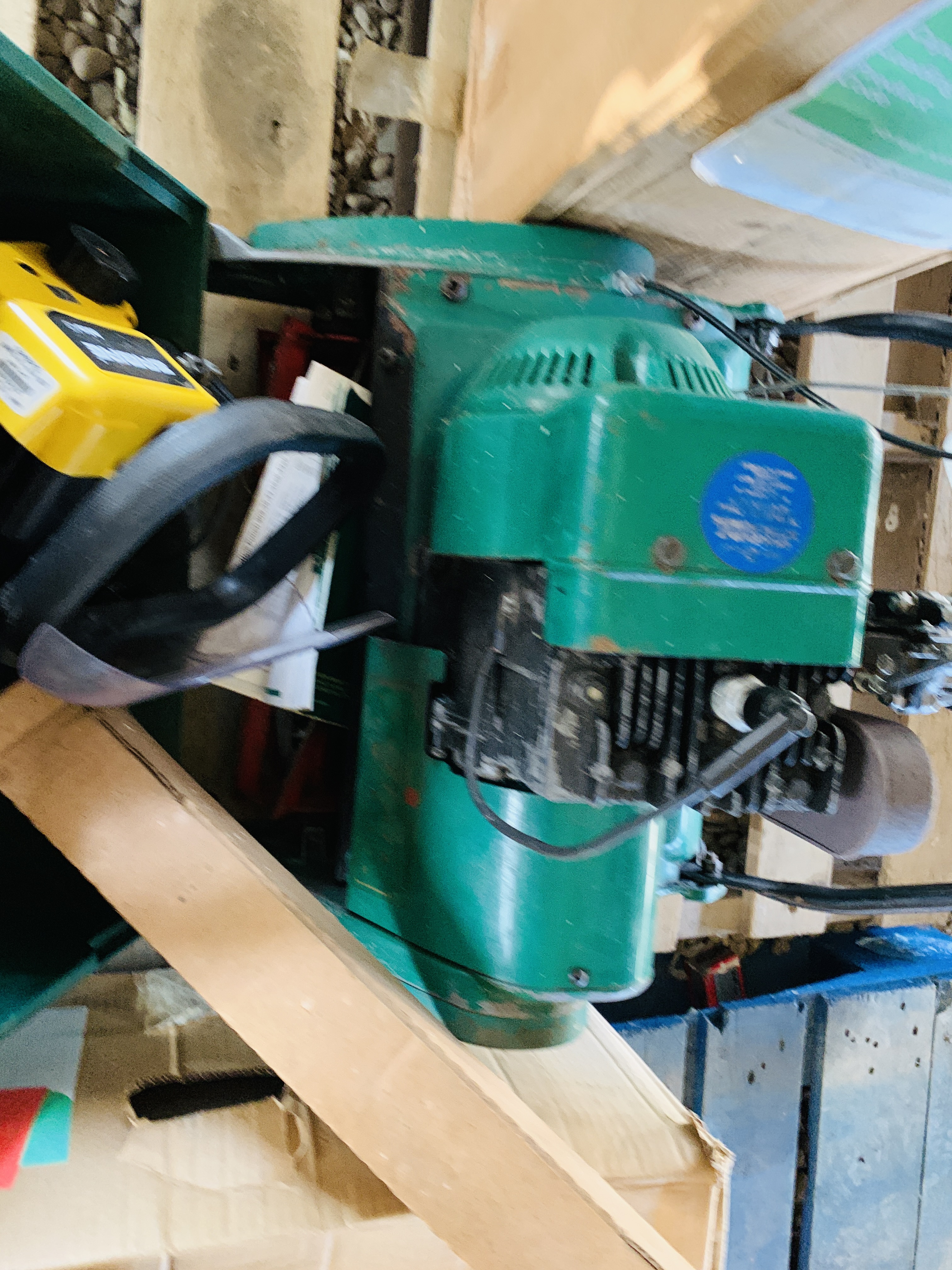 QUALCAST SUFFOLK PUNCH 355 CYLINDER MOWER WITH MANUAL AND GRASS BOX ALONG WITH SABRE HTS 43 PETROL - Image 2 of 6