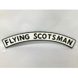 (R) BLACK & WHITE FLYING SCOTSMAN