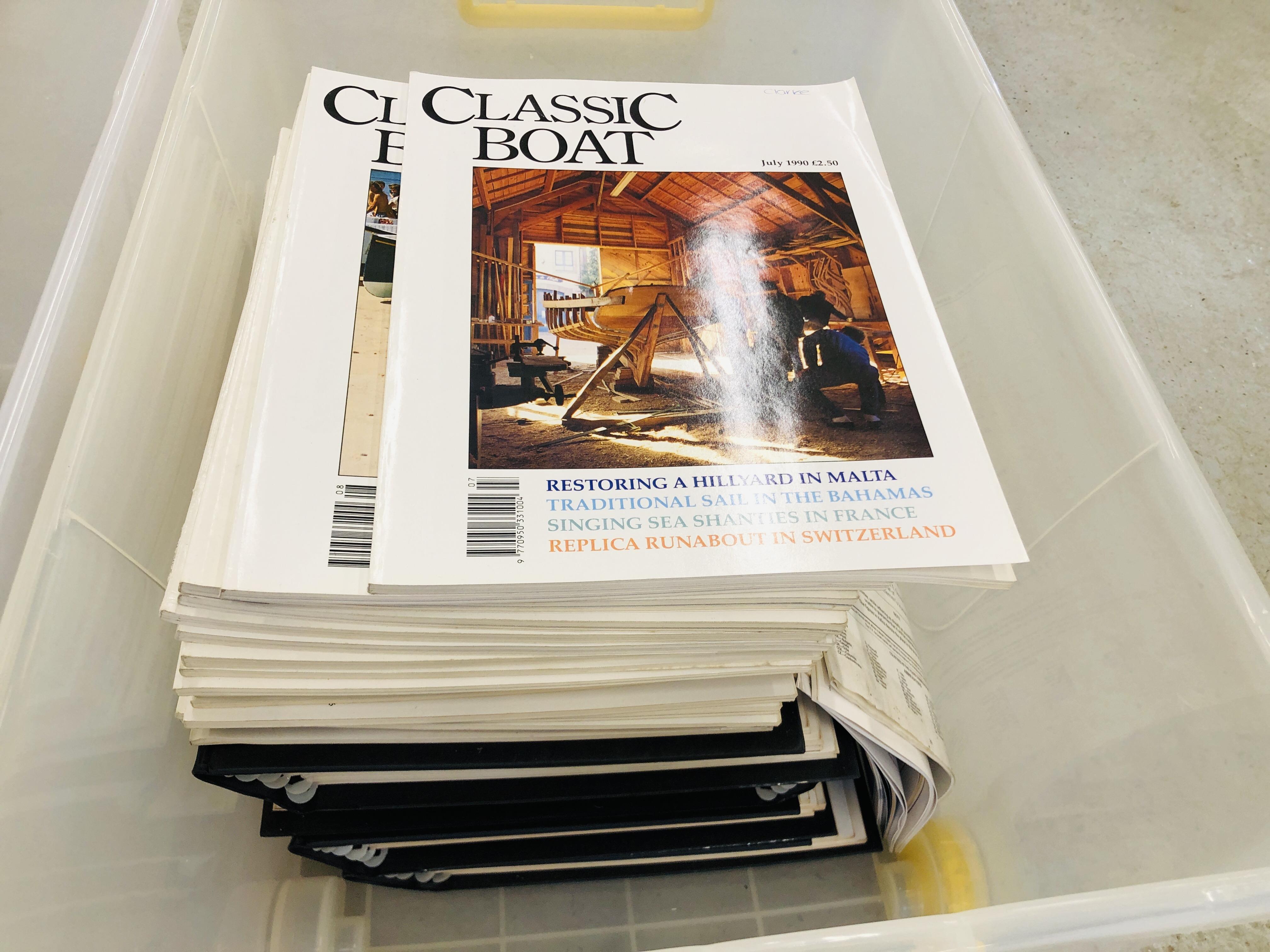 A RUN OF 1-143 CLASSIC BOAT MAGAZINES - Image 4 of 5