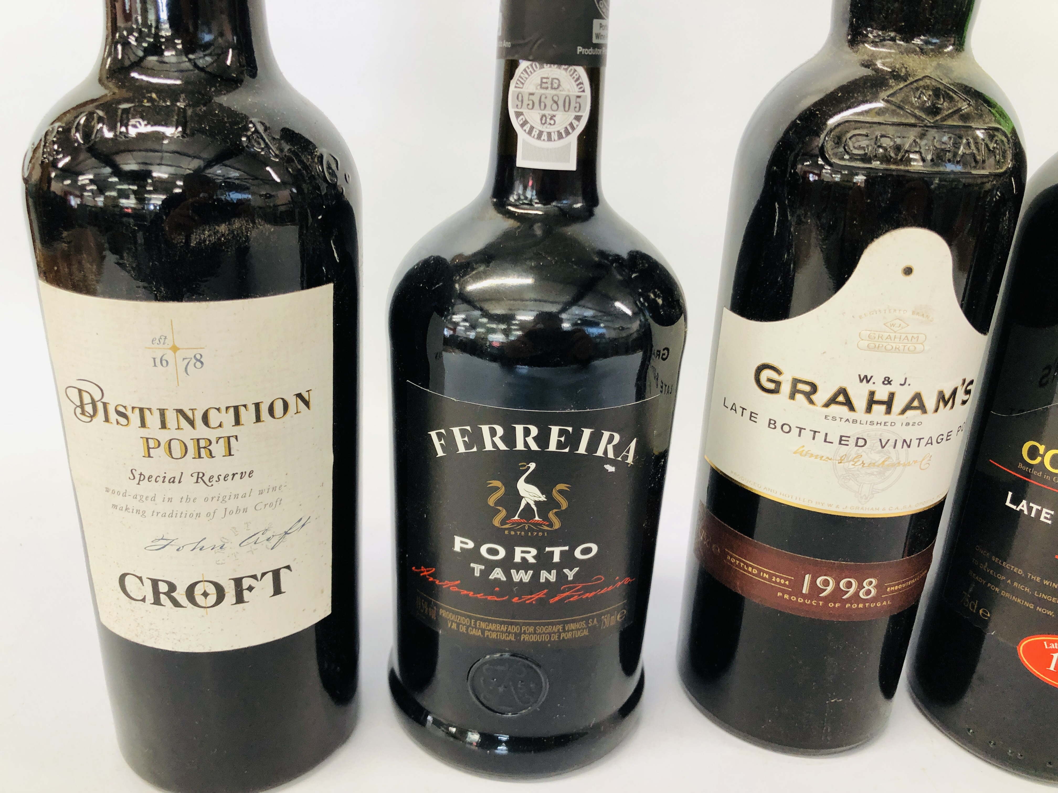 5 X BOTTLES OF PORT - TO INCH 750ML GRAHAMS' 1998 LBV, COCKBURNS 1999 LBV, - Image 3 of 3