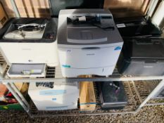 5 VARIOUS PRINTERS TO INCLUDE MINOLTA MAGICOLOUR 2000, SAMSUNG COLOUR XPRESSION, SAMSUNG ML225G,