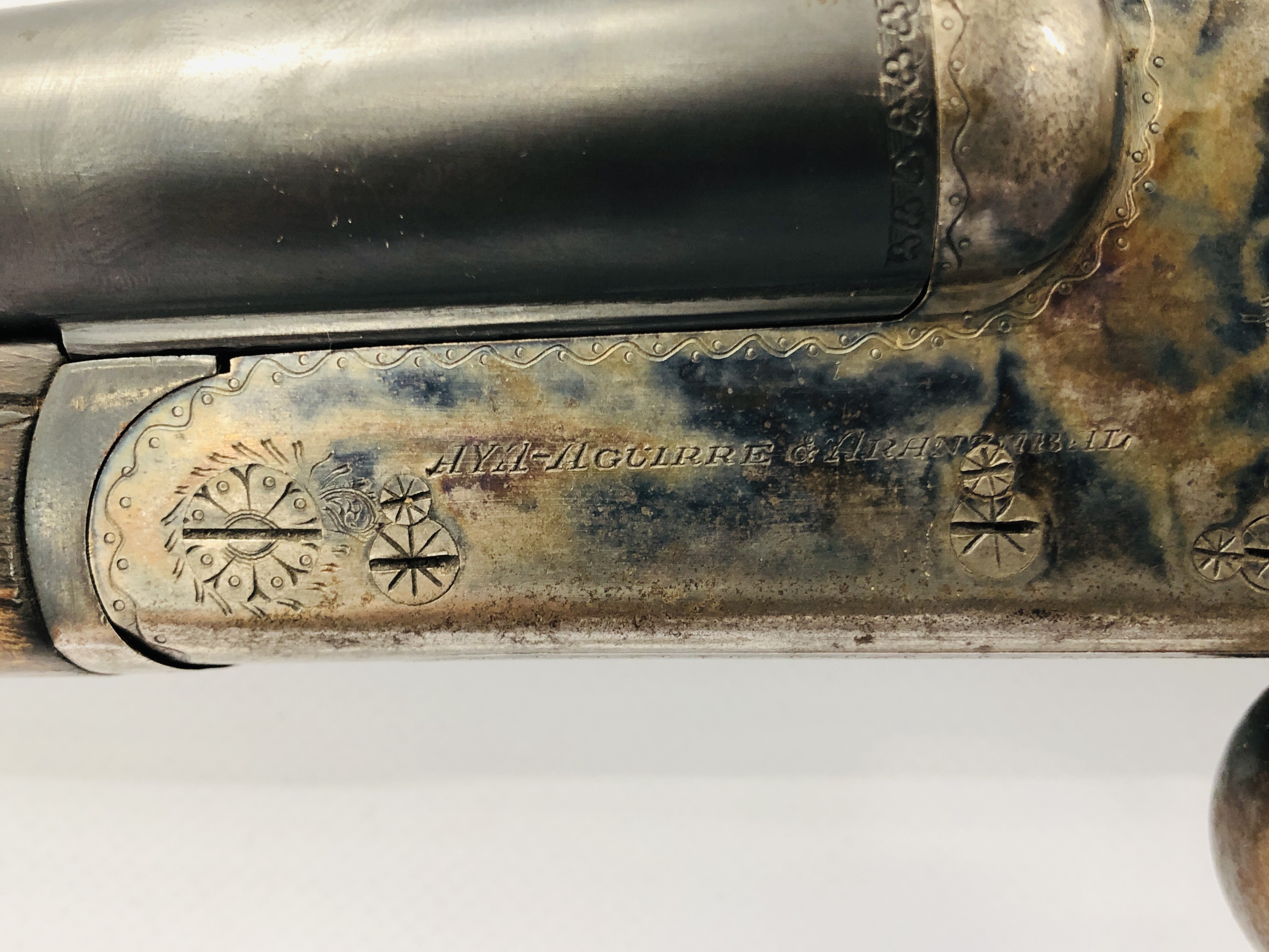 AYA 12 BORE SIDE BY SIDE SHOTGUN #462505 - (ALL GUNS TO BE INSPECTED AND SERVICED BY QUALIFIED - Image 8 of 16