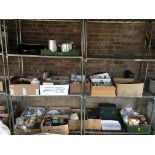 13 X BOXES OF ASSORTED HOUSEHOLD SUNDRIES TO INCLUDE SEWING ACCESSORIES, CHINA, KITCHENWARE,