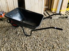 AS NEW HAMMERLIN 85 LITRE GENERAL BUILDERS WHEEL BARROW