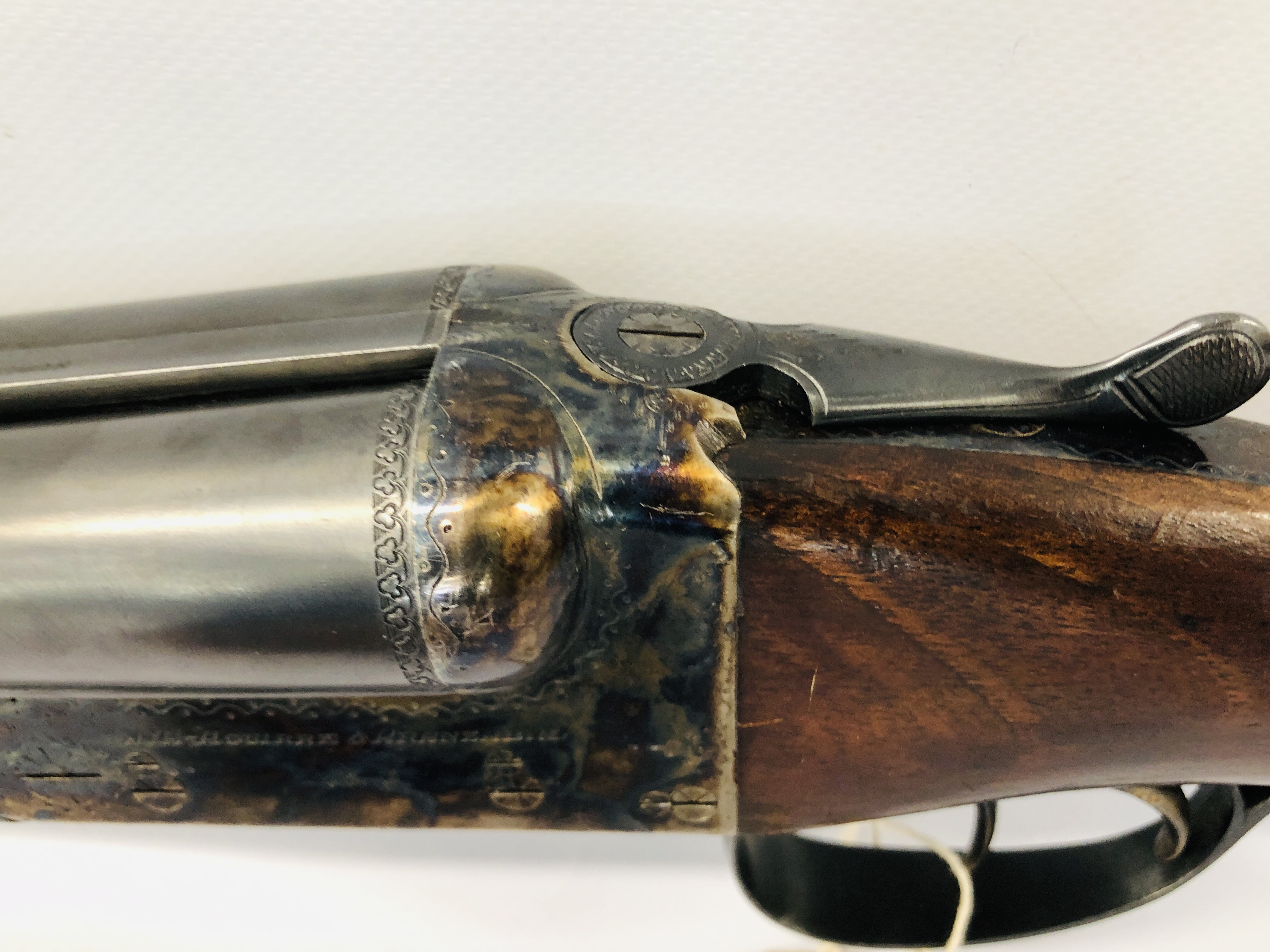 AYA 12 BORE SIDE BY SIDE SHOTGUN # 530358 - (ALL GUNS TO BE INSPECTED AND SERVICED BY QUALIFIED - Image 10 of 22