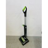 A G-TECH AIR RAM 22 VOLT CORDLESS VACUUM CLEANER WITH CHARGER - SOLD AS SEEN