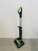 A G-TECH AIR RAM 22 VOLT CORDLESS VACUUM CLEANER WITH CHARGER - SOLD AS SEEN