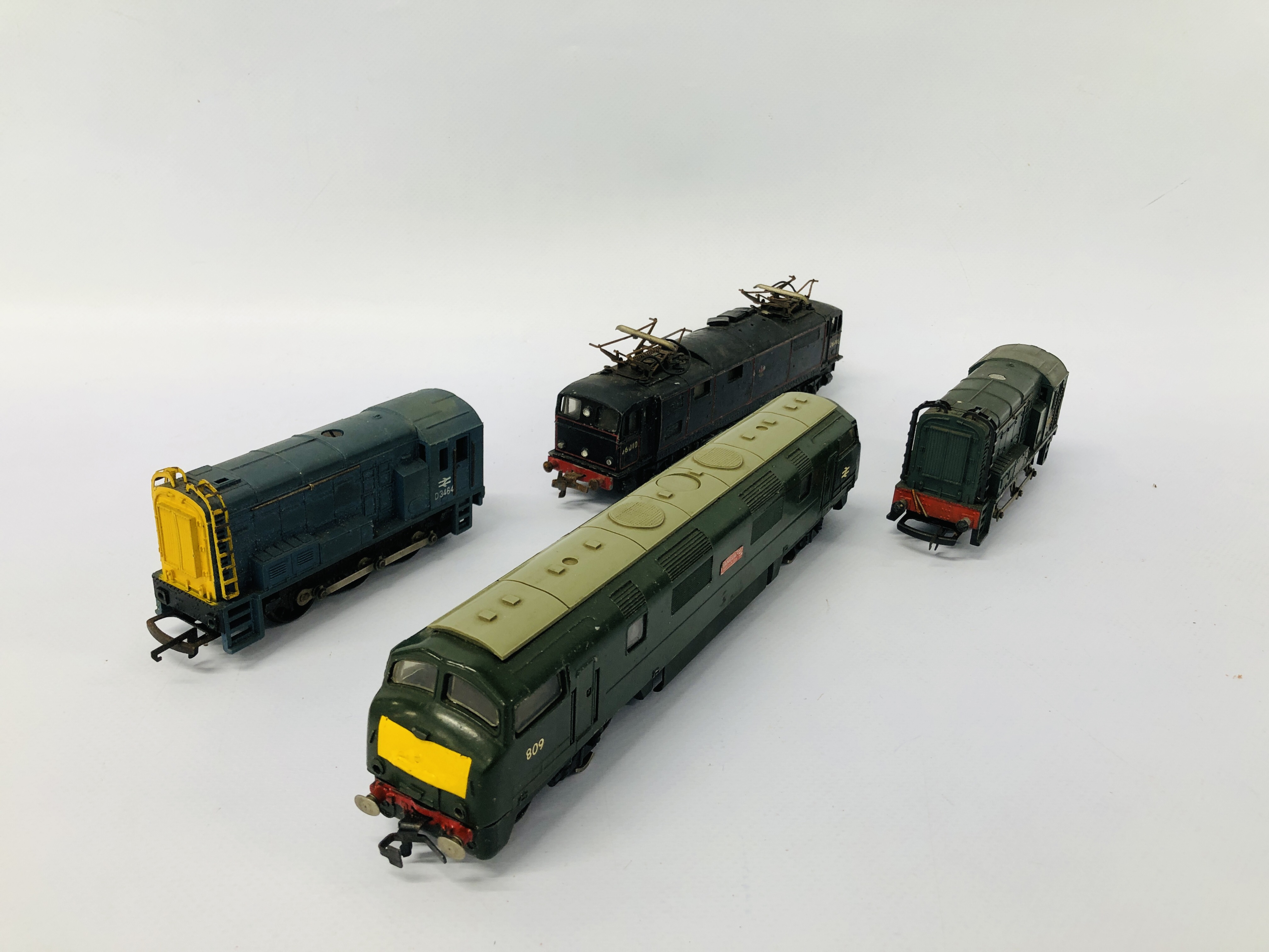 4 VARIOUS 00 GAUGE HORNBY LOCOMOTIVES INCLUDING DIESEL, ELECTRIC ETC. - Image 2 of 10