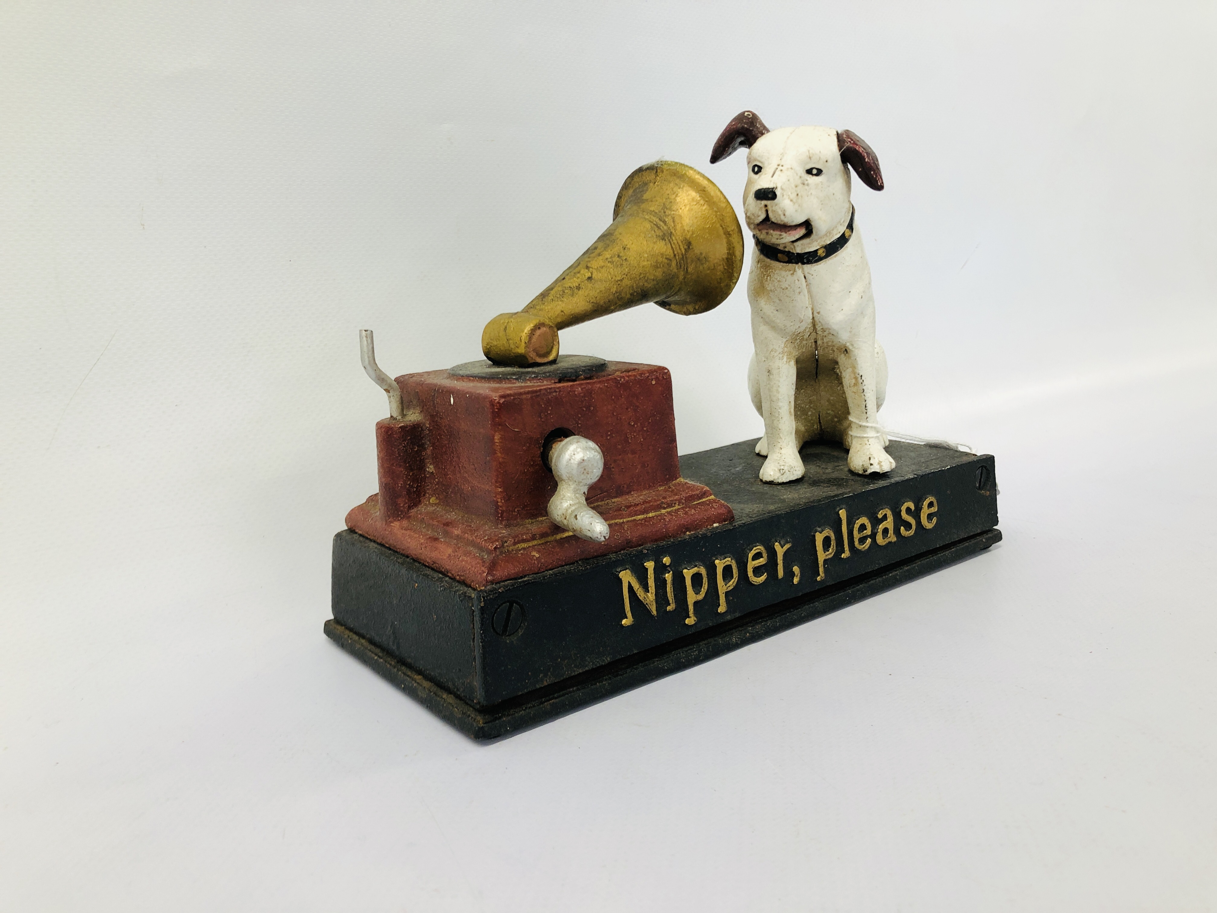 CAST HMV NIPPER DOG MONEY BANK - Image 3 of 5