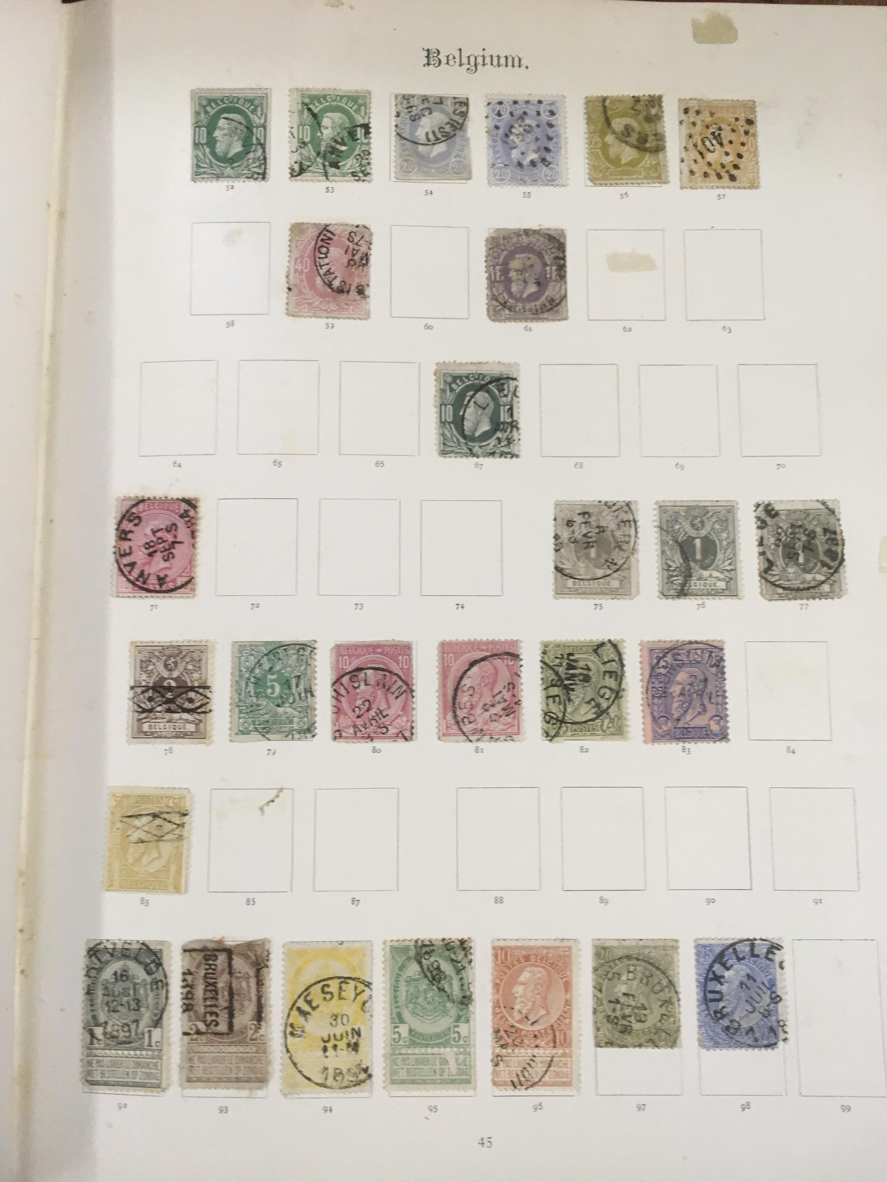 BOX OF STAMP COLLECTIONS IN TWELVE ALBUMS, APPROVAL BOOKS ETC. - Image 4 of 8