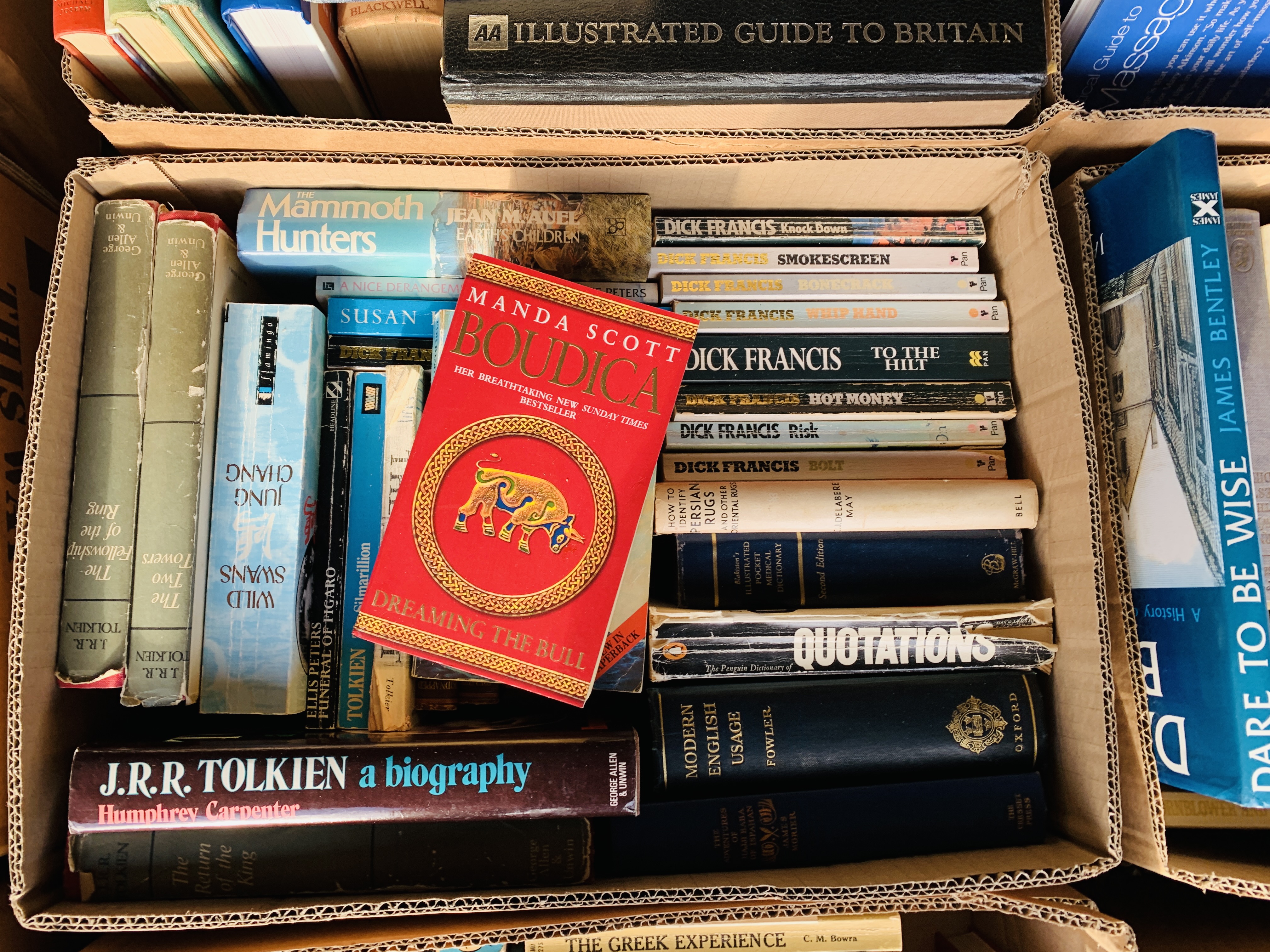 11 BOXES OF ASSORTED BOOKS - Image 10 of 12