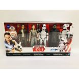 BOXED AS NEW 12 INCH LIMITED EDITION STAR WARS FIGURINES