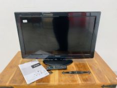 PANASONIC VIERA 32" FLAT SCREEN TV - SOLD AS SEEN