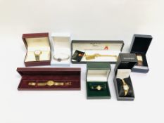 7 VARIOUS LADIES AND GENTS BOXED WRIST WATCHES TO INCLUDE SEKONDA, ROTARY, FOND ACIER, ACCURIST,