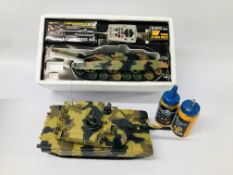 A BOXED RC BATTLE TANK LEOPARD 2 A5,