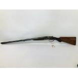 BELGIUM 12 BORE SIDE BY SIDE SHOTGUN # 1478 - (ALL GUNS TO BE INSPECTED AND SERVICED BY QUALIFIED