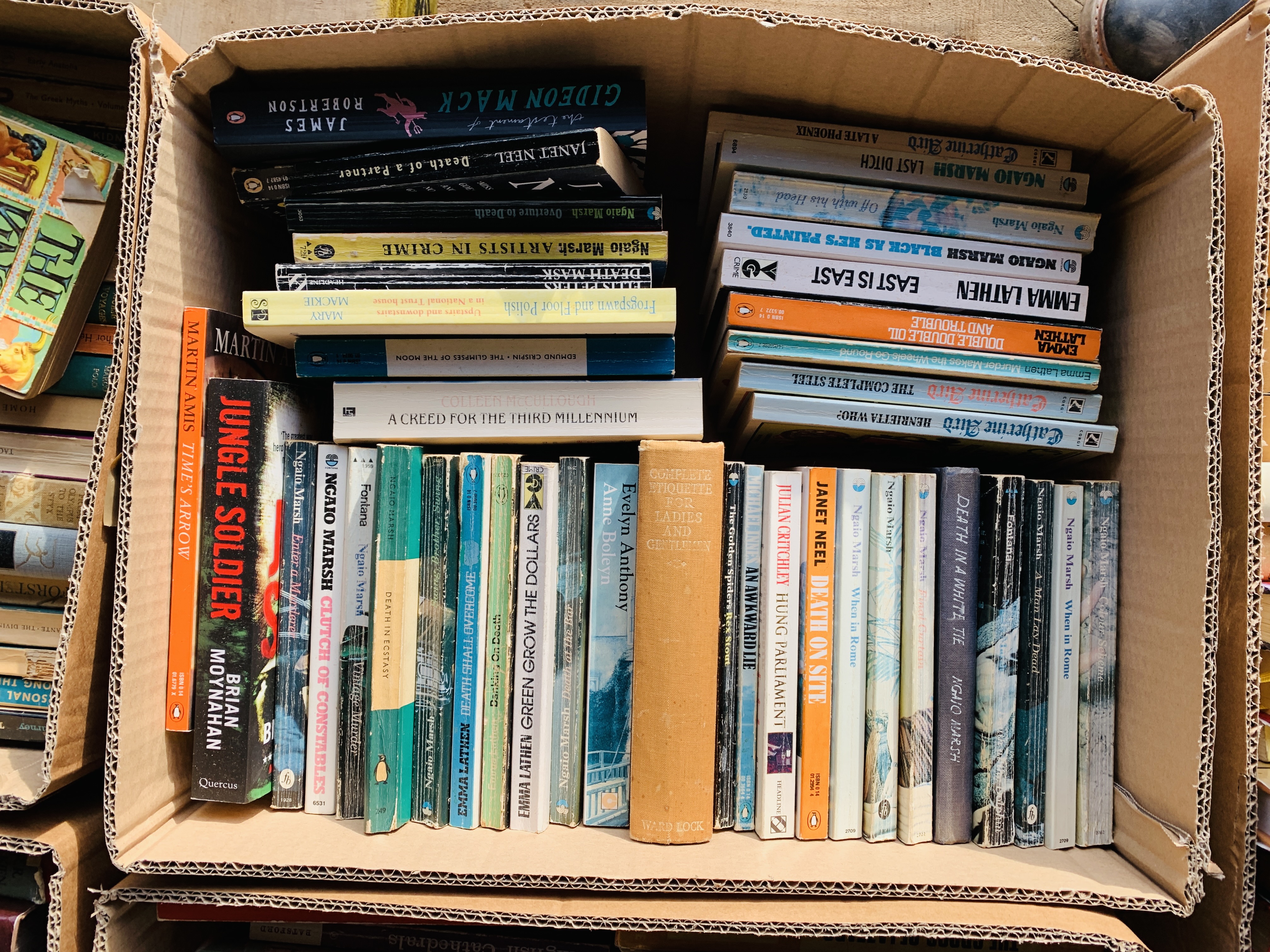 11 BOXES OF ASSORTED BOOKS - Image 4 of 12