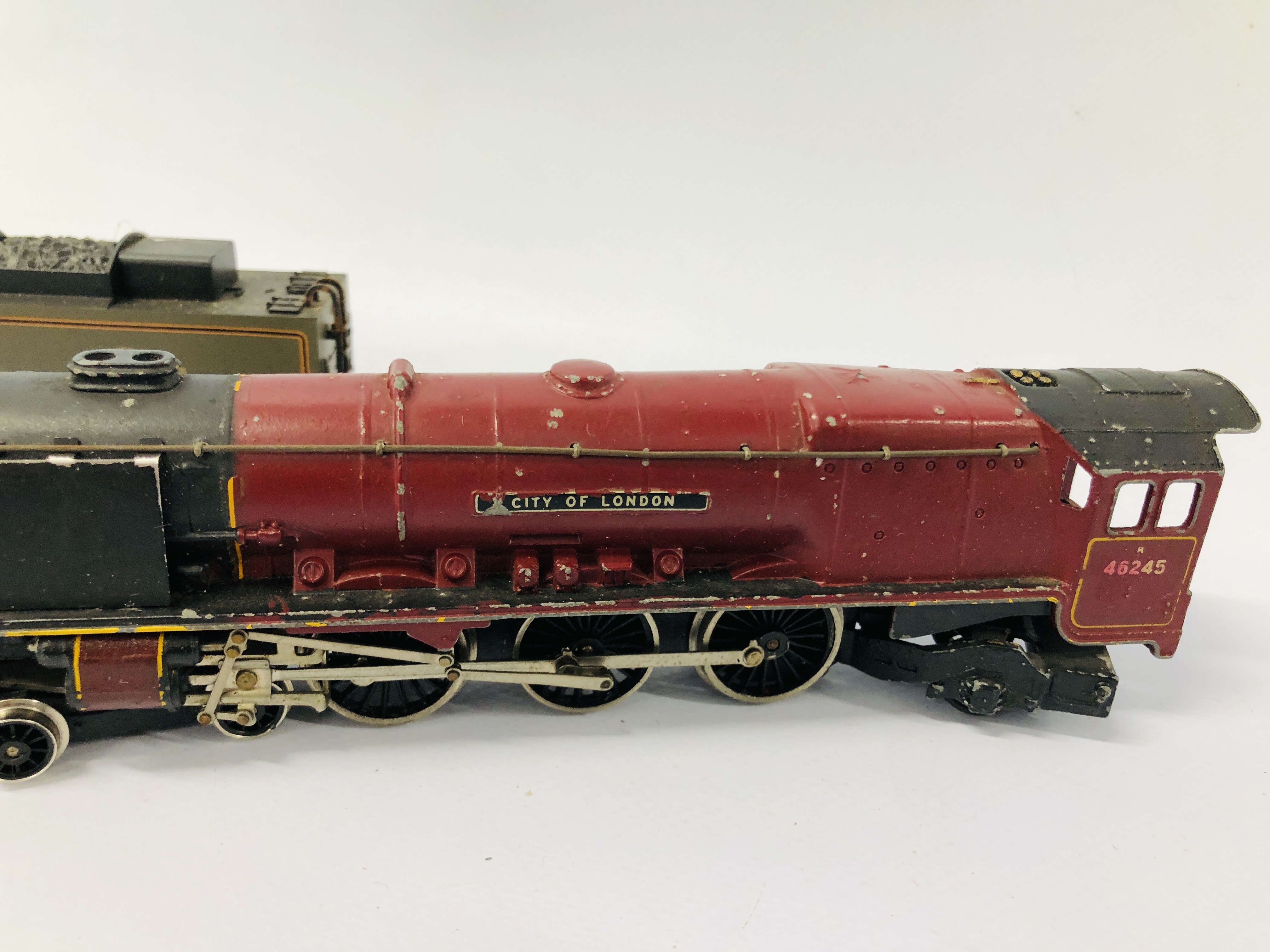 3 X WRENN 00 GAUGE LOCOMOTIVES AND TENDERS TO INCLUDE CITY OF WELLS, - Image 10 of 14