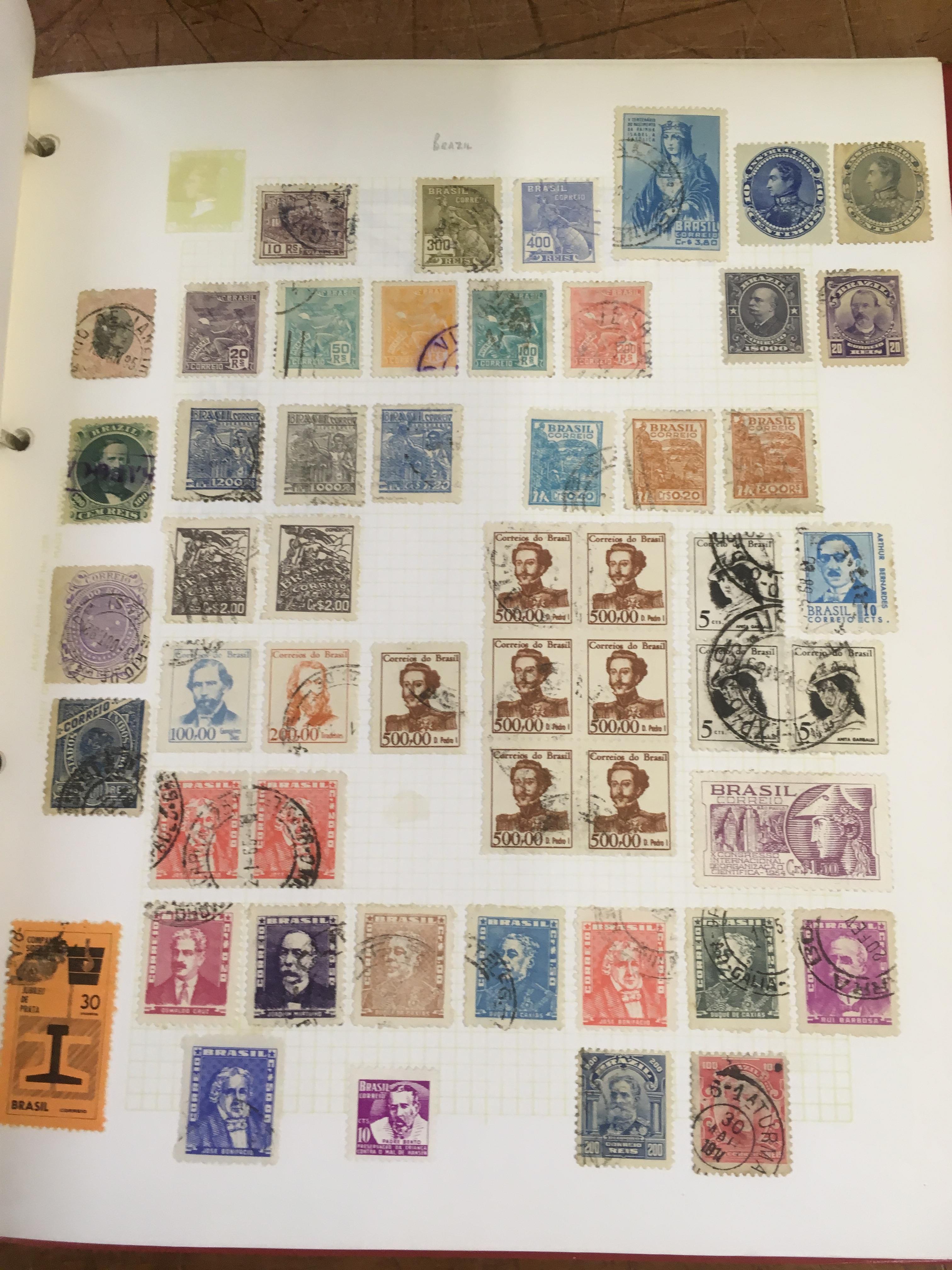 STAMP COLLECTION IN TWELVE RING BINDERS - Image 6 of 6