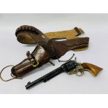 A REPLICA WESTERN STYLE REVOLVER,