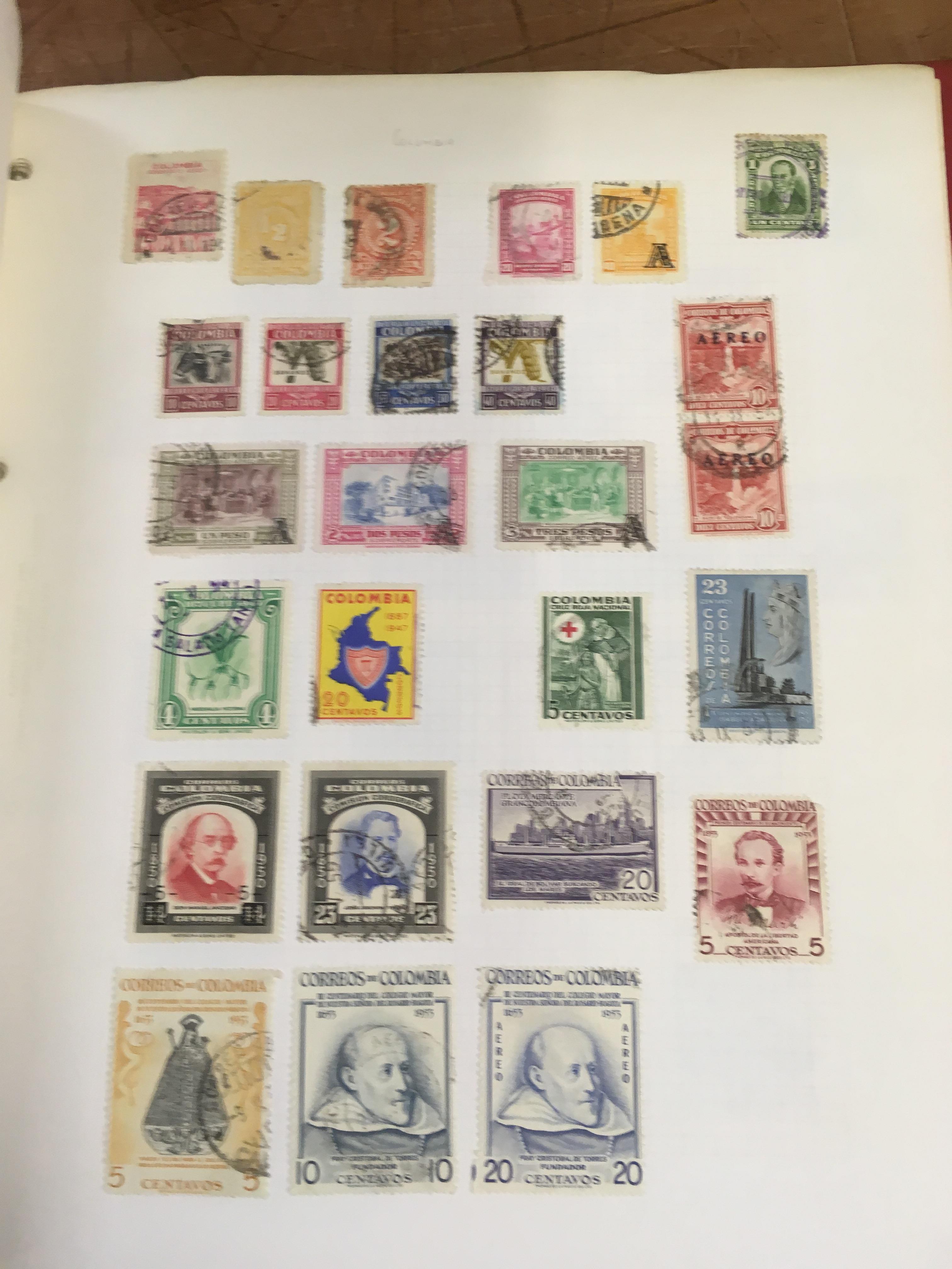 STAMP COLLECTION IN TWELVE RING BINDERS - Image 5 of 6