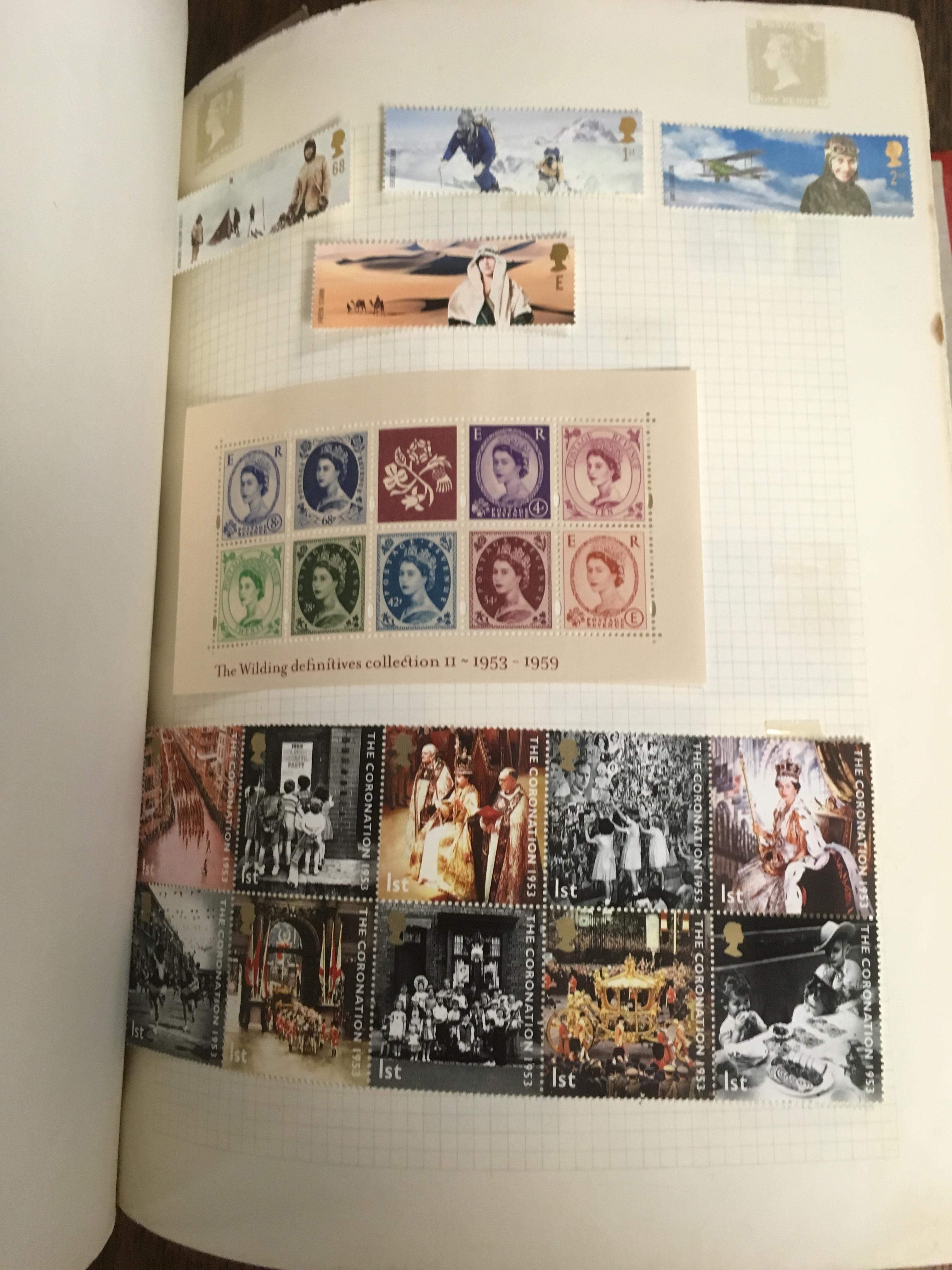 GB STAMP COLLECTION IN TWO VOLUMES, DECIMAL MINT TO ABOUT 2008, ALL MOUNTED, - Image 6 of 7