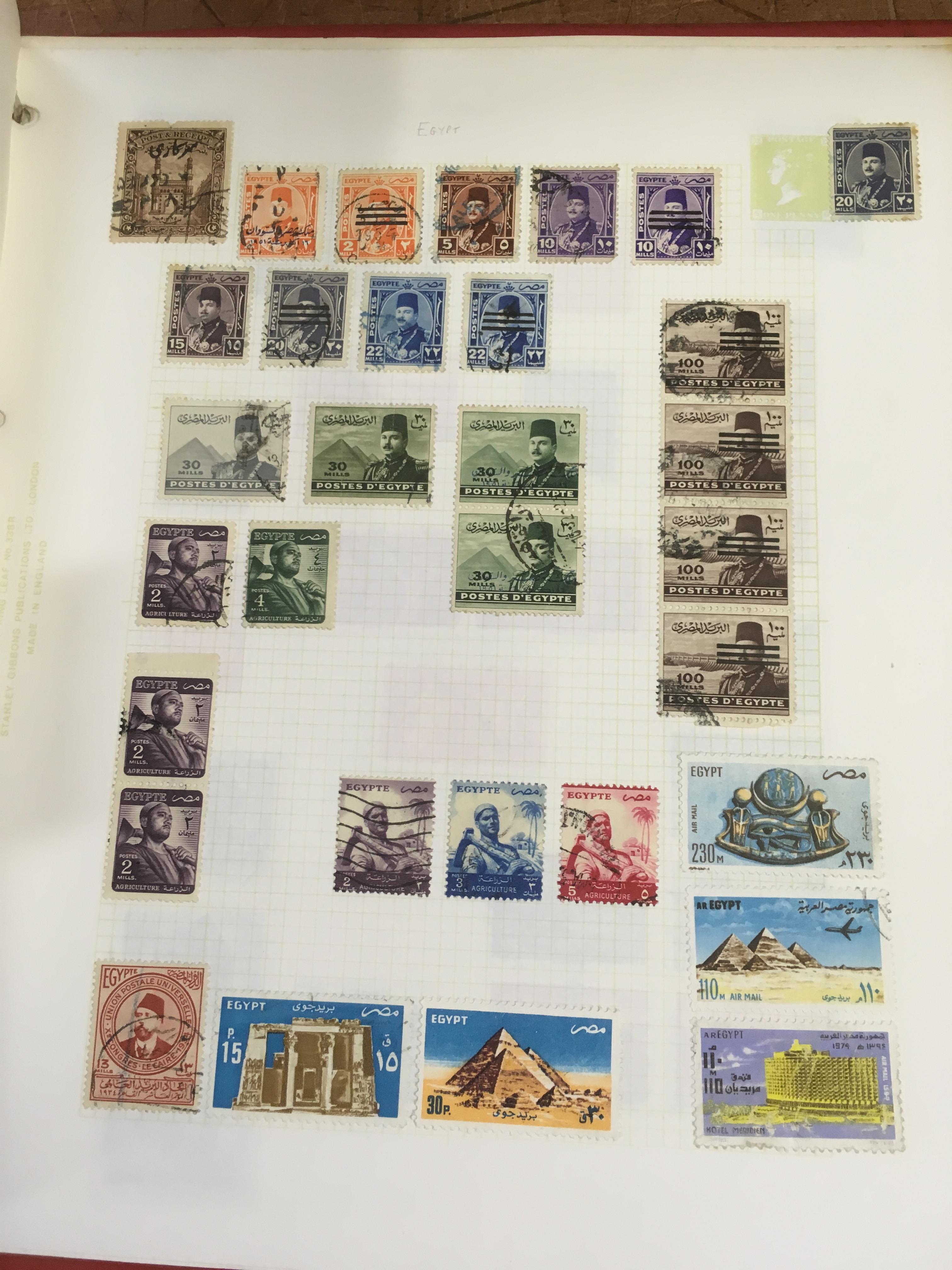 STAMP COLLECTION IN TWELVE RING BINDERS - Image 3 of 6