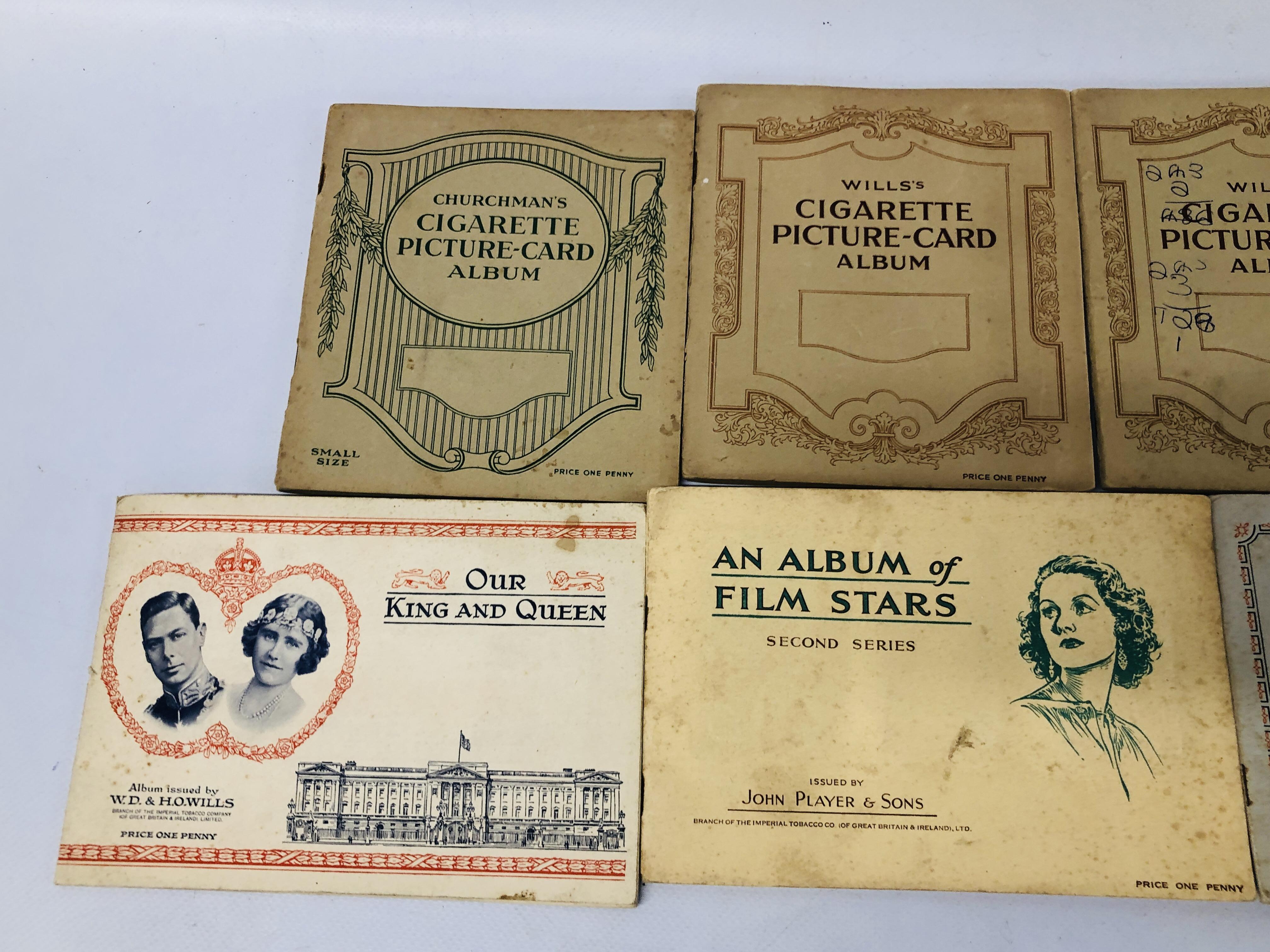 BOX OF ASSORTED VINTAGE CIGARETTE AND TEA CARDS, - Image 2 of 5