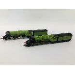 2 X HORNBY 00 GAUGE FLYING SCOTSMAN LOCOMOTIVES AND TENDERS