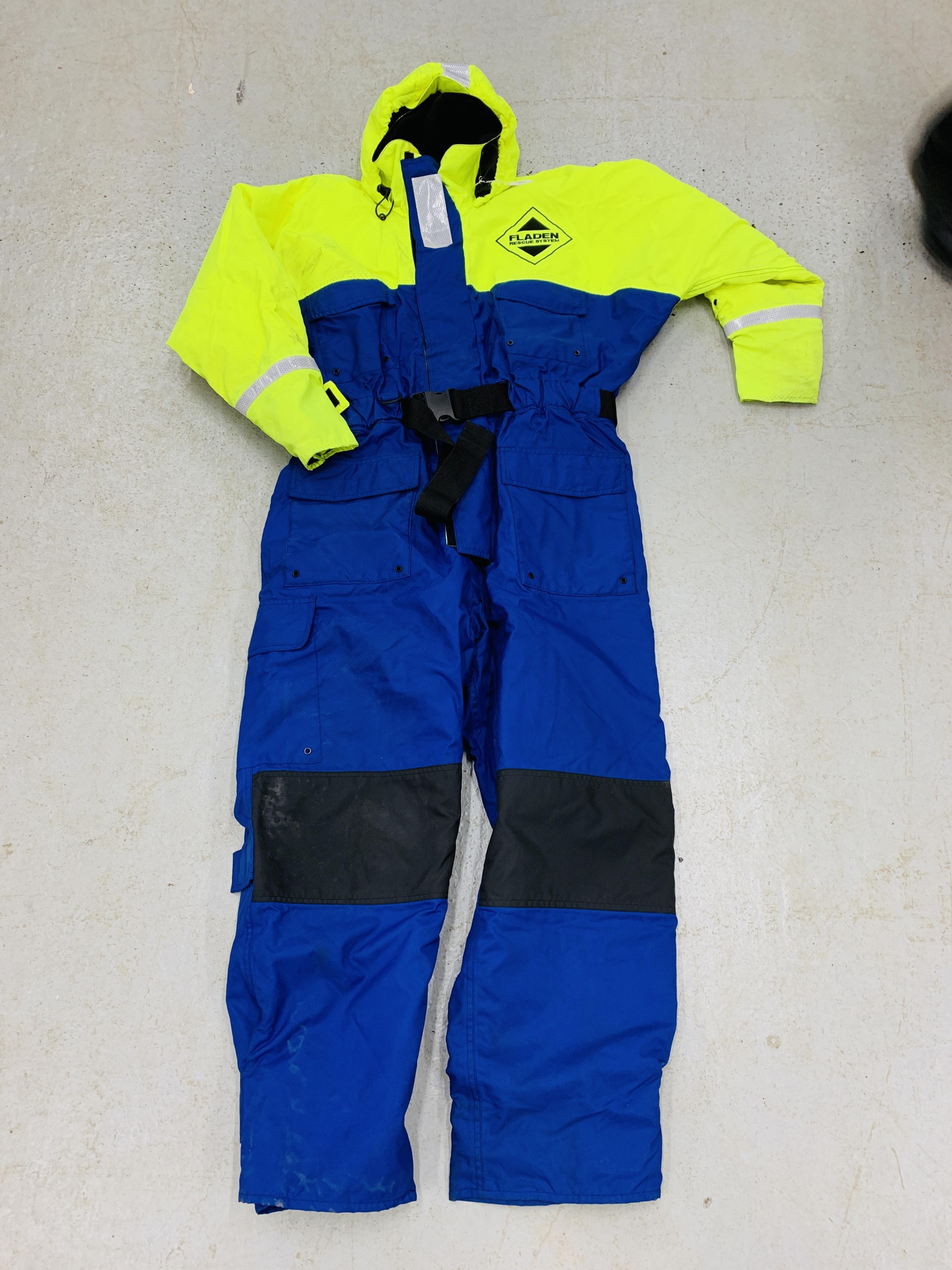 A FLADEN RESCUE SYSTEM FULL BODY SUIT,