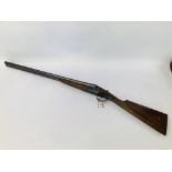 AYA 12 BORE SIDE BY SIDE SHOTGUN # 530358 - (ALL GUNS TO BE INSPECTED AND SERVICED BY QUALIFIED