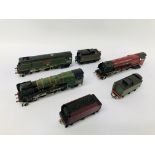 3 X WRENN 00 GAUGE LOCOMOTIVES AND TENDERS TO INCLUDE CITY OF WELLS,