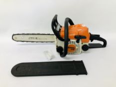 STIHL 018 CHAINSAW (WITH NEW DOG TEETH)