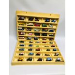 50 DIECAST VEHICLES TO INCLUDE LLEDO, CORGI,