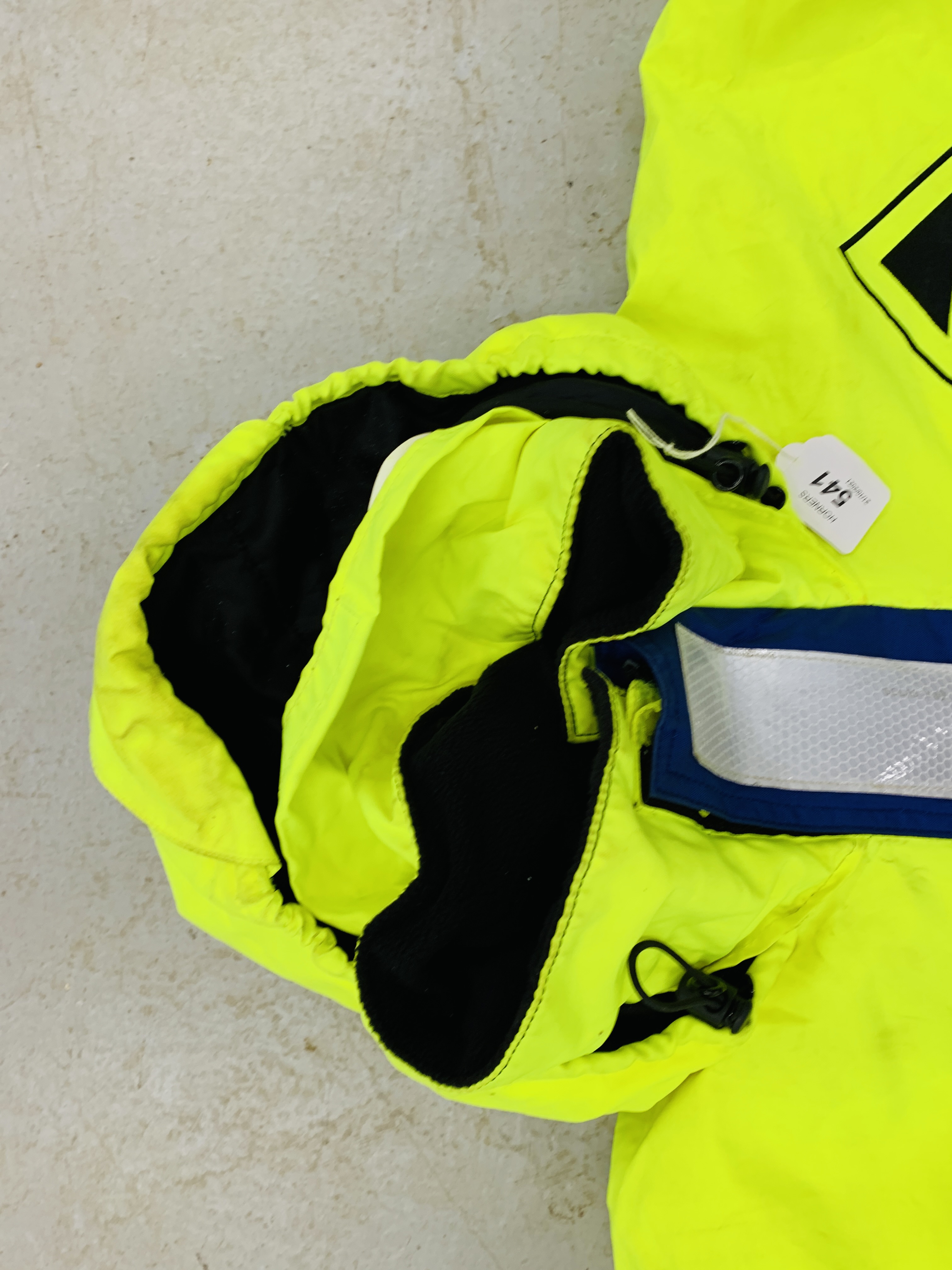 A FLADEN RESCUE SYSTEM FULL BODY SUIT SIZE XXL (YELLOW AND BLUE) - Image 5 of 5