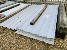 10 X 3 METRE X 1 METRE PROFILE STEEL ROOF LINER SHEETS