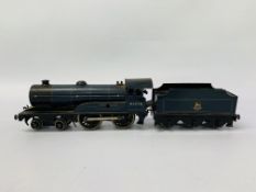 VINTAGE BASSETT LOWKE 0 GAUGE PRINCE CHARLES 62078 CLOCKWORK LOCOMOTIVE & TENDER