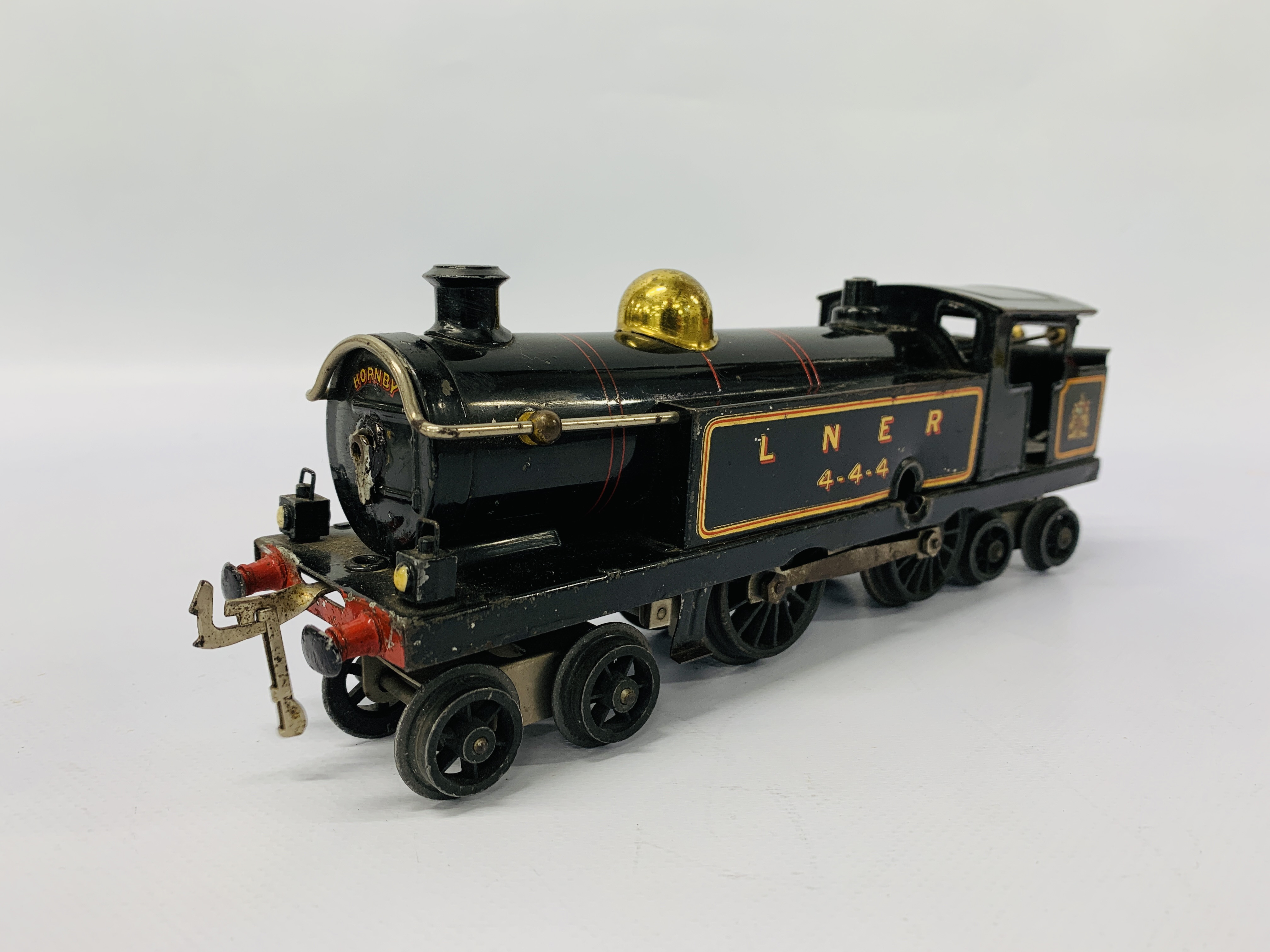 VINTAGE HORNBY MECCANO 0 GAUGE CLOCKWORK LNER 444 LOCOMOTIVE - Image 2 of 6