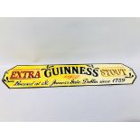 (R) GUINNESS EXTRA STOUT SIGN