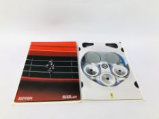 2 X FERRARI BROCHURES TO INCLUDE 512TR AND F355