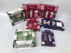 7 YARDLEY LONDON GIFT BOX SETS OF PERFUMES AND SOAPS