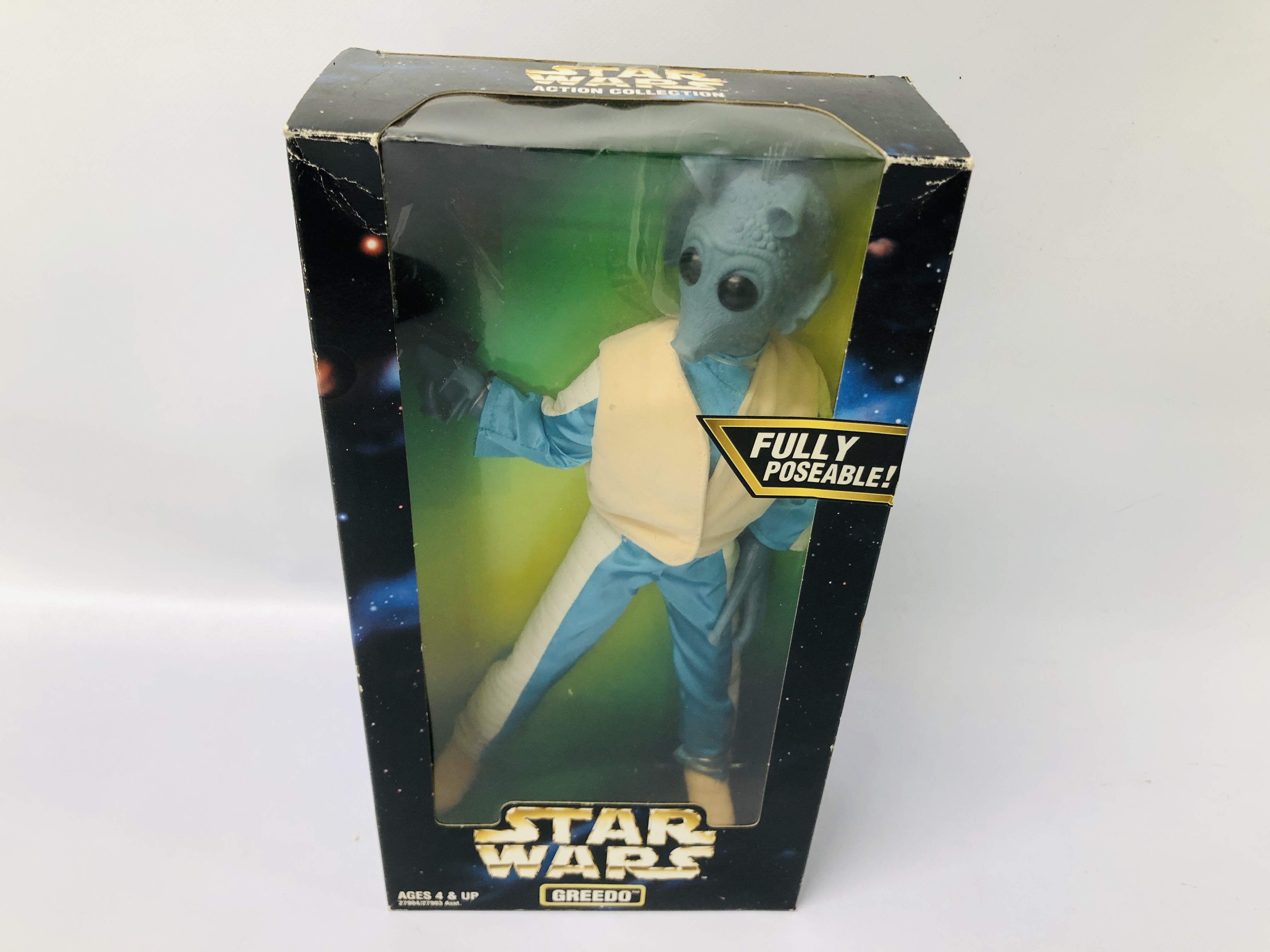 2 X STAR WARS FIGURES TO INCLUDE BOXED GREEDO AND BOXED MANDALORIAN THE CHILD - Image 4 of 6