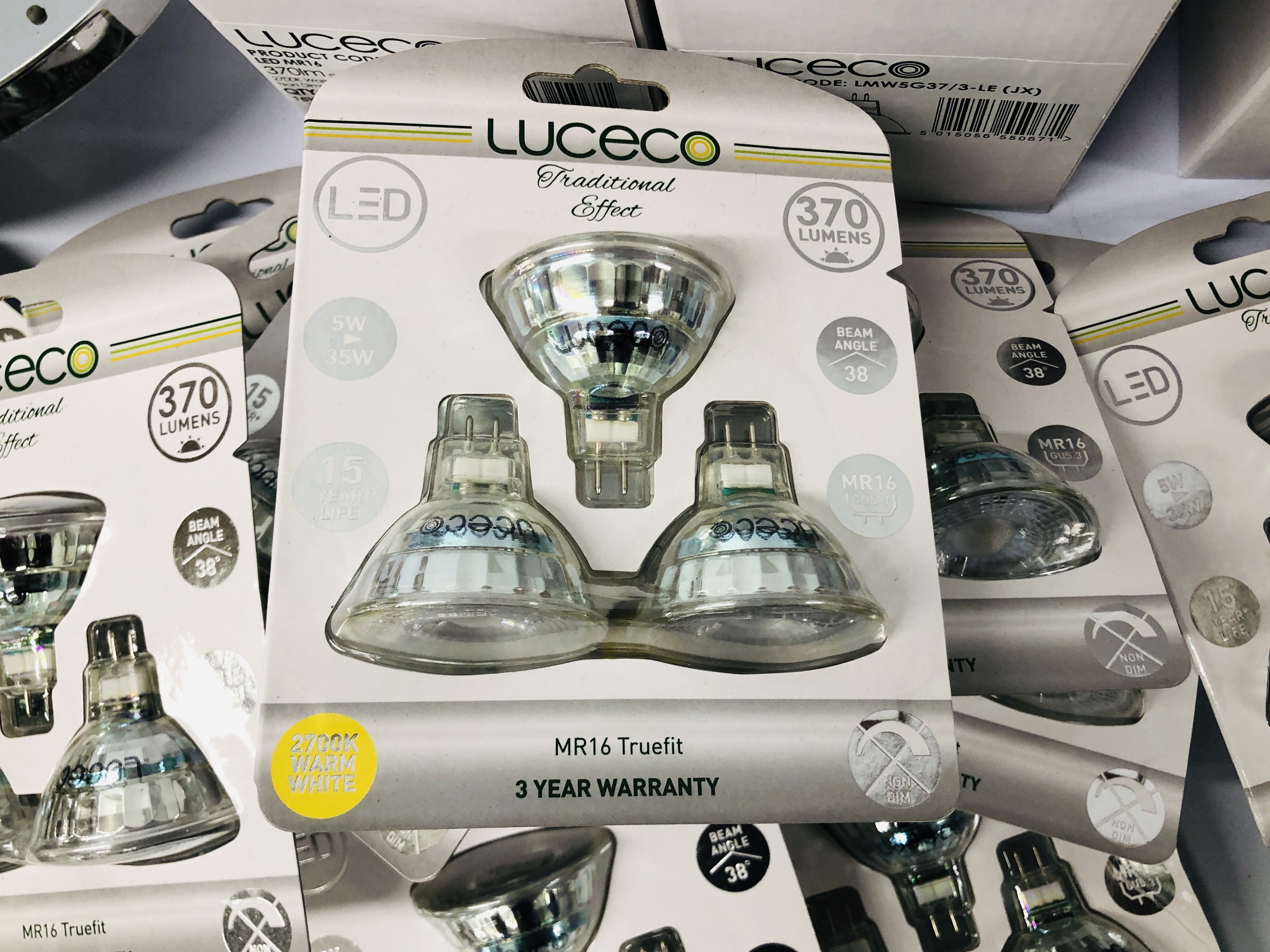 BOX OF ASSORTED LIGHT BULBS, SHOWER HEADS AND A BOX OF WOODEN SLIDE WHISTLES ETC. - Image 3 of 6