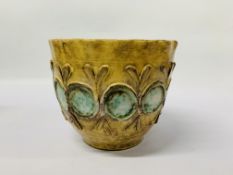 YARE DESIGN POTTERY POT / PLANT POT - H 15.5CM.