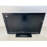 SONY BRAVIA 40 INCH TV WITH REMOTE CONTROL - SOLD AS SEEN
